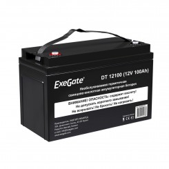 Аккумуляторная батарея ExeGate DT 12100 (12V 100Ah, под болт М6)