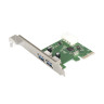 Контроллер ExeGate EXE-319 (PCI-E x1 v2.0, 2*USB3.0 ext., разъем доп.питания, ASMedia Chipset ASM1042)