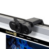 Веб-камера ExeGate BlackView C525 HD Tripod (1.3Мп, 1280х720, 720P, 30fps, защитная шторка, штатив Flex в комплекте, фиксированный фокус, 4-линзовый объектив, микрофон с шумоподавлением, универсальное крепление, USB, кабель 1,5 м, Windows® 7/8/10/11, Mac 