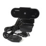 Веб-камера ExeGate BlackView C525 HD Tripod (1.3Мп, 1280х720, 720P, 30fps, защитная шторка, штатив Flex в комплекте, фиксированный фокус, 4-линзовый объектив, микрофон с шумоподавлением, универсальное крепление, USB, кабель 1,5 м, Windows® 7/8/10/11, Mac 