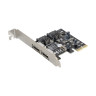 Контроллер ExeGate EXE-501 (PCI-E x1 v2.0, SATA3 6Gb/s, 2 int.+2 ext., ASMedia Chipset ASM1061)