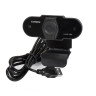 Веб-камера ExeGate BlackView C615 Full HD Tripod (2Мп, 1920х1080, 1080P, 30fps, защитная шторка, штатив Flex в комплекте, фиксированный фокус, 4-линзовый объектив, микрофон с шумоподавлением, универсальное крепление, USB, кабель 1,5 м, Windows® 7/8/10/11,
