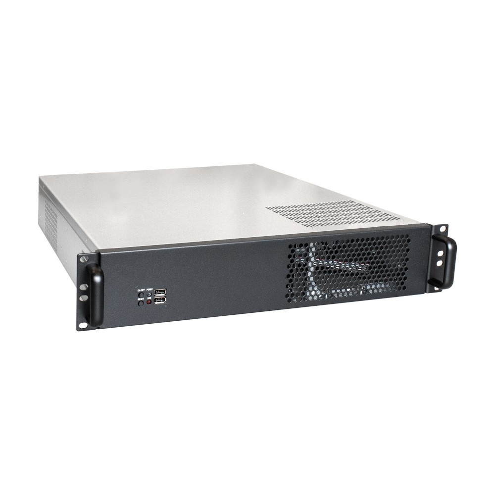 Серверный корпус ExeGate Pro 2U550-08 <RM 19", высота 2U, глубина 550, без БП, 2*USB>