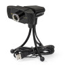 Веб-камера ExeGate BusinessPro C922 Full HD Tripod (2Мп, 1920х1080, 1080P, 30fps, ручной фокус, штатив Flex в комплекте, 4-линзовый объектив, микрофон с шумоподавлением, универсальное крепление, USB, кабель 1,5 м, Windows® 7/8/10/11, Mac OS 10.6 и выше, C