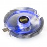 Кулер ExeGate Wizard EE91-PWM.BLUE (Al, LGA775/1150/1151/1155/1156/1200/AM2/AM2+/AM3/AM3+/AM4/FM1/FM2/754/939/940, TDP 75W, Fan 90mm, PWM, 800-2400RPM, Hydro bearing, 4pin, 11-24db, 170г, голубая подсветка, с термопастой, на защелках, Color Box)