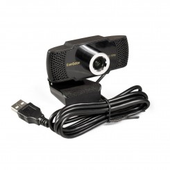 Веб-камера ExeGate BusinessPro C922 HD (матрица 1/3" 1,3 Мп, 1280х720, 720P, 30fps, 4-линзовый объектив, USB, ручной фокус, микрофон с шумоподавлением, универсальное крепление, отверстие под штатив, кабель 1,5 м, Win Vista/7/8/10, Mac OS, черная, RTL)