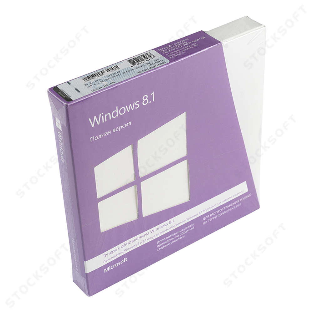 Microsoft Windows 8.1 Full Version (x32/x64) RU BOX