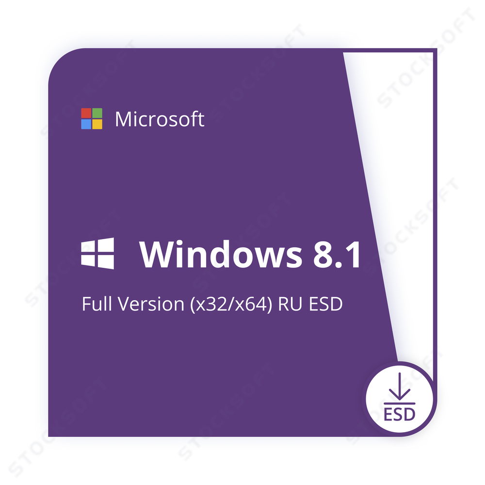 Microsoft Windows 8.1 Full Version (x32/x64) RU ESD