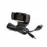 Веб-камера ExeGate GoldenEye C270 (матрица 1/3" 0,3 Мп, 640х480, 480P, 30fps, USB, фиксированный фокус, микрофон с шумоподавлением, универсальное крепление, кабель 1,5 м, Win Vista/7/8/10, Mac OS, черная, RTL)