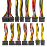 Блок питания 500W ExeGate 500PPE-PC (ATX, APFC+Dual Forward, PC, КПД 80% (80 PLUS), 12cm silent fan, 24pin, 2x(4+4)pin, 2xPCI-E, 5xSATA, 3xIDE, black, кабель 220V в комплекте 1,8м)