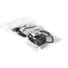 USB-Хаб (концентратор) 4-в-1 ExeGate DUB-42SW (кабель-адаптер USB2.0 --> 4xUSB2.0, кнопки включения/отключения для каждого порта, Plug&Play, черный)