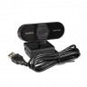 Веб-камера ExeGate Stream C925 FullHD T-Tripod (матрица 1/3" 2 Мп, 1920х1080, 1080P, 30fps, 4-линзовый объектив, фиксированный фокус, USB, микрофон с шумоподавлением, поворотное крепление, телескопический штатив Tripod Tele Ball, кабель 1,5 м, поддержка H