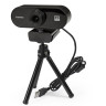 Веб-камера ExeGate Stream C940 2K T-Tripod (5Мп, 2560x1440, 30fps, H.264, ручной фокус, телескопический штатив Tripod Tele Ball, 4-линзовый объектив (стекло), микрофон с шумоподавлением, универсальное крепление, USB, кабель 1,5 м, Windows® 7/8/10/11, Mac 
