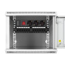 Блок розеток 10" с выключателем с подсветкой ExeGate ServerPro PDU-10H305 Al-3S-C14-SW (10", 1U, Алюминий, 3 Schuko, C14, выкл. с подсветкой, (ШхВхГ): 254х45х45 мм, черный, RTL)