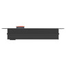 Блок розеток 10" с выключателем с подсветкой ExeGate ServerPro PDU-10H305 Al-3S-C14-SW (10", 1U, Алюминий, 3 Schuko, C14, выкл. с подсветкой, (ШхВхГ): 254х45х45 мм, черный, RTL)