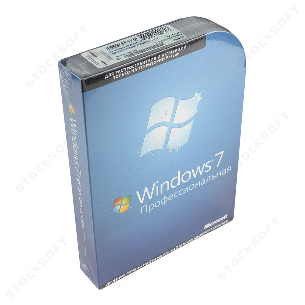 Microsoft Windows 7 Professional (x32/x64) RU BOX 