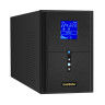 ИБП (инвертор, синус, для котла) ExeGate SineTower SZ-2000.LCD.AVR.3SH.1C13.USB (2000VA/1600W, чистая синусоида, LCD дисплей, AVR, 3*Schuko+1*C13, USB, линейно-интерактивный, внешняя батарея 24В до 250Ач (поставляется отдельно), Black)