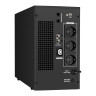 ИБП (инвертор, синус, для котла) ExeGate SineTower SZ-3000.LCD.AVR.3SH.1C13.RJ.USB (3000VA/2400W, чистая синусоида, LCD дисплей, AVR, 3*Schuko+1*C13, RJ45/11, USB, линейно-интерактивный, внешняя батарея 48В до 250Ач (поставляется отдельно), Black)