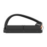 Комплект водяного охлаждения ExeGate BlackWater-240V3.PWM.ARGB (3 PIN 5V ADDRESSABLE RGB подсветка, LGA2066/2011/1366/1150/1151/1155/1156/1200/1700/1851/AM4/AM5/FM1/FM2/FM2+/AM2/AM2+/AM3/AM3+, TDP 260W, Fan 120mm, PWM, 600-1800RPM, Hydro bearing, 4pin, ма