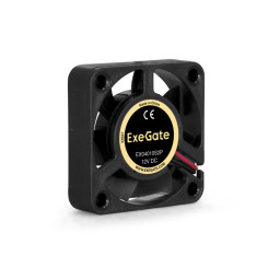 Вентилятор 12В DC ExeGate EX04010S2P (40x40x10 мм, Sleeve bearing (подшипник скольжения), 2pin, 5000RPM, 24dBA)