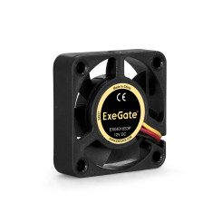 Вентилятор 12В DC ExeGate EX04010S3P (40x40x10 мм, Sleeve bearing (подшипник скольжения), 3pin, 5000RPM, 24dBA)