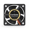 Вентилятор 12В DC ExeGate EX04020S3P (40x40x20 мм, Sleeve bearing (подшипник скольжения), 3pin, 6500RPM, 28dBA)