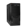 Корпус Miditower ExeGate CP-601-CP400 (ATX, БП CP400 с вент. 8см, 2*USB, аудио, черный)