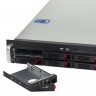 Серверный корпус ExeGate Pro 2U550-HS08 <RM 19", высота 2U, глубина 550, БП 1U-500ADS, 8xHotSwap, USB>