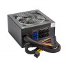 Блок питания 600W ExeGate EVO600 (ATX, APFC, КПД 80% (80 PLUS), 12cm RGB fan, 24pin, (4+4)pin, PCIe, 5xSATA, 3xIDE, FDD, Cable Management, black)