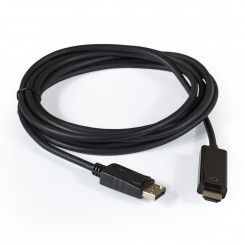 Кабель DisplayPort-HDMI ExeGate EX-CC-DP-HDMI-3.0 (20M/19M, 3м, экран)