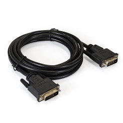 Кабель DVI dual link ExeGate EX-CC-DVI2-3.0 (25M/25M, 3м, позолоченные контакты)