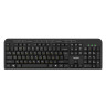 Комплект ExeGate Professional Standard Combo MK150 (клавиатура мультимедийная влагозащищенная 116кл., длина кабеля 1,5м + мышь оптическая 1200dpi, 3 кнопки и колесо прокрутки, длина кабеля 1,2м; USB, черный, RTL)