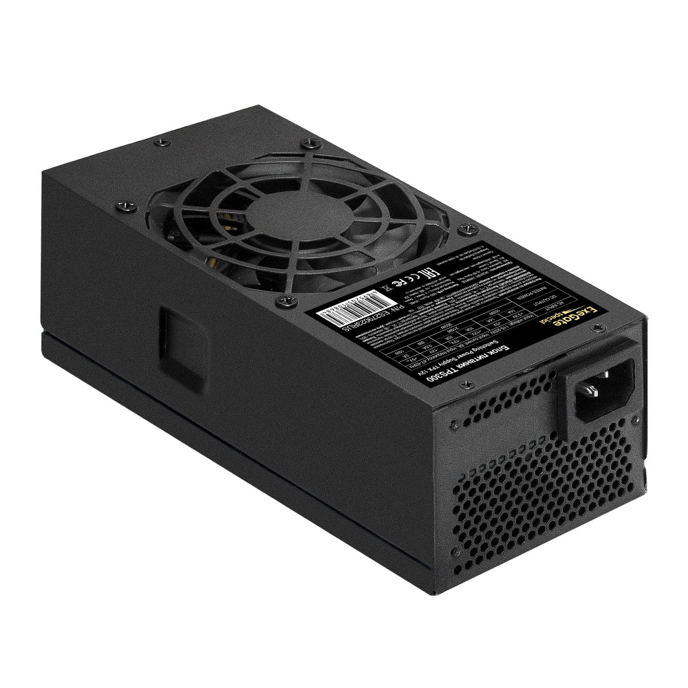 Блок питания 300W ExeGate TPS300 (TFX, 8cm fan, 24pin, (4+4)pin, PCI-E, 3xSATA, 2xIDE, black)