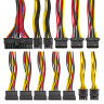 Блок питания 500W ExeGate UN500 (ATX, 12cm silent fan, 24pin, 2x(4+4)pin, 2xPCI-E, 5xSATA, 3xIDE)