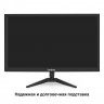 Монитор 24" ExeGate EB2400A (VA LED Grade A+, FHD, 1920x1080@75Гц, 16:9, 200cd/m2, 3000:1, 178°/178°, 5ms, D-Sub, HDMI, Flicker-free, Low Blue Light, кабель HDMI 1.5м, VESA 75x75, регулировка наклона (tilt), черный)