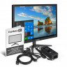 Монитор 24" ExeGate EB2400A (VA LED Grade A+, FHD, 1920x1080@75Гц, 16:9, 200cd/m2, 3000:1, 178°/178°, 5ms, D-Sub, HDMI, Flicker-free, Low Blue Light, кабель HDMI 1.5м, VESA 75x75, регулировка наклона (tilt), черный)