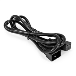 Кабель питания (UPS) ExeGate Power EC20-1.8P-C19->C20/3x1.5Cu (IEC 320 C19->C20, VDE-250V-3*1.5mm2, медь, черный, 16А, 1.8м)