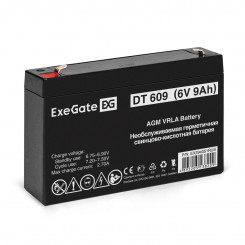 Аккумуляторная батарея ExeGate DT 609 (6V 9Ah, клеммы F1)