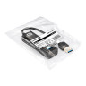 USB-Хаб (концентратор) 4-в-1 ExeGate DUB-4TP (кабель-адаптер USB3.0 --> 4xUSB3.0, Plug&Play, черный)