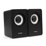 Акустическая система 2.0 ExeGate Disco 120 (питание USB, 2х3Вт (6Вт RMS), 100-20000Гц, черный, Color Box)