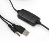 Акустическая система 2.0 ExeGate Disco 130 (питание USB, 2х3Вт (6 Вт RMS), 100-20000Гц, черный/оранжевый, Color Box)