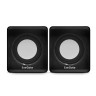 Акустическая система 2.0 ExeGate Disco 140 Black (питание USB, 2х3Вт (6Вт RMS), 100-20000Гц, черный, Color Box)