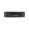 Док-станция 5-в-1 ExeGate DUB-31C/PD/H (кабель-адаптер USB Type-C --> 3xUSB3.0 + PD 100W + HDMI 4K@30Hz, Plug&Play, корпус алюминиевый, цвет серый)