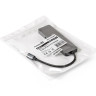 Док-станция 5-в-1 ExeGate DUB-31C/PD/H (кабель-адаптер USB Type-C --> 3xUSB3.0 + PD 100W + HDMI 4K@30Hz, Plug&Play, корпус алюминиевый, цвет серый)