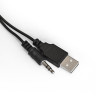 Акустическая система 2.0 ExeGate Disco 160 (питание USB, 2х3Вт (6Вт RMS), 100-20000Гц, черный, Color Box)