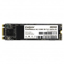 Накопитель SSD M.2 2280 480GB ExeGate Next A2000TS480 (SATA-III, 22x80mm, 3D TLC)