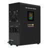 ИБП (инвертор, синус, для котла, настенный) ExeGate FineSine SX-1000.LCD.AVR.2SH (1000VA/600W, чистая синусоида, цветной LCD-дисплей, AVR, 2*Schuko, линейно-интерактивный, внешняя батарея 12В до 250Ач (поставляется отдельно), крепление настенное/универсал