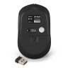 Беспроводная мышь ExeGate Professional Standard SR-9038 (радиоканал 2,4 ГГц, USB, оптическая, 1200dpi, 3D, 3 кнопки и колесо прокрутки, черная, Color Box)