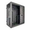Корпус Miditower ExeGate XP-329S-XP350 (ATX, БП XP350 с вент. 12см, 2*USB, аудио, черный)