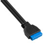 Картридер USB3.0 ExeGate <CR-611U3> (внутренний, 3.5", мультиформатный: SD/SDHC/SDXC/MMC/microSD/T-Flash/CF/MS/MS micro/XD, 1 доп.порт USB3.0, черный, металл)